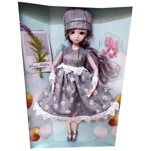 Кукла шарнирная Модница 30см кукла модница шарнирная 30 см аксессуары jb0210597