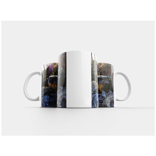 фото Кружка "зима, мороз, старое стекло" 320 мл lotsprints