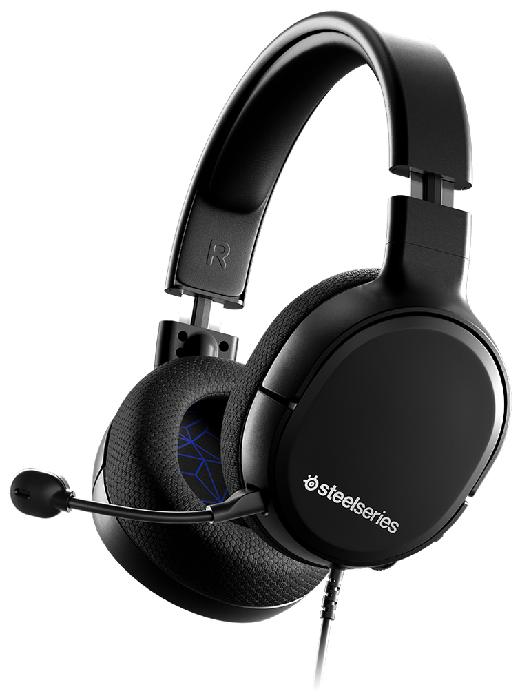 Компьютерная гарнитура SteelSeries Arctis 1P, черный