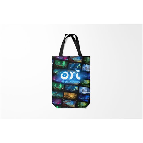 фото Сумка-шоппер / 31х42 см / геймерам / ori and the will of wisps burnettie