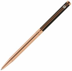 Ручка подарочная шариковая GALANT ASTRON, корпус черн. с золот, детали золот., 0,7мм, синяя, 143525
