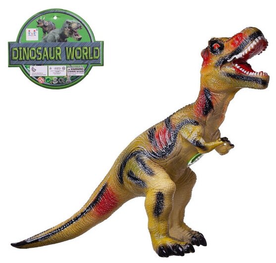 Звуковая фигурка "Гигантский светло – зелёный динозавр, 72 см." Junfa
