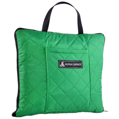 Плед - подушка - сумка для пикника 3 в 1 ALPHA CAPRICE зеленый подушка для пикника d50х7cм с ручкой хлопок