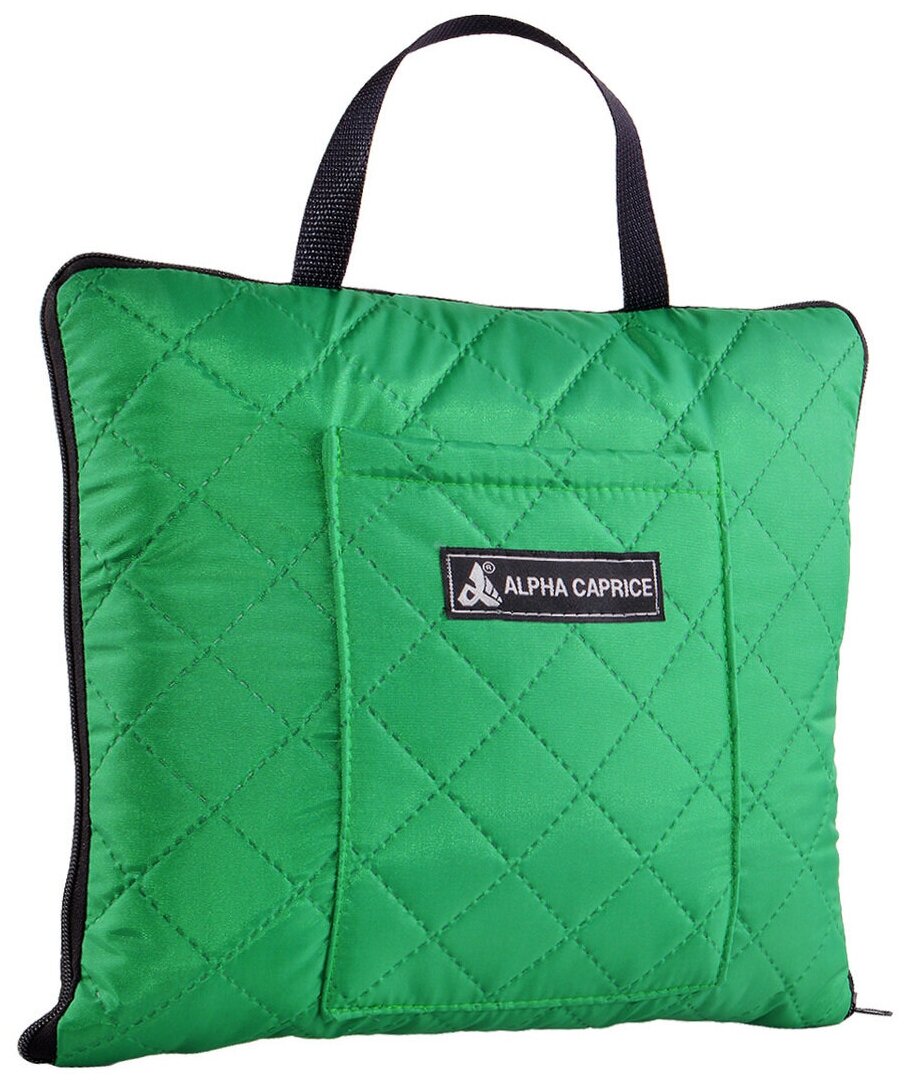 Плед - подушка - сумка для пикника 3 в 1 ALPHA CAPRICE зеленый