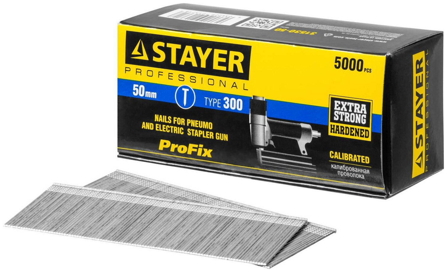 STAYER тип 18GA (47 / 300 / F) 50 мм, 5000 шт, гвозди для нейлера (31530-50) - фотография № 8