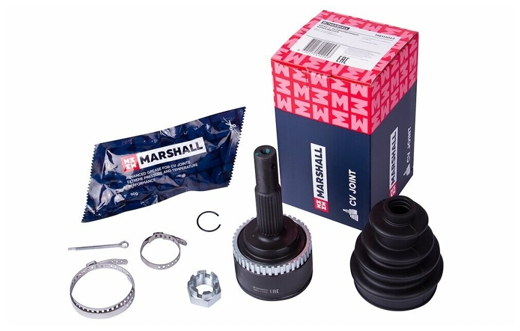 ШРУС внешний (с ABS) MARSHALL M8111062 для Nissan Almera (N16) 00- Nissan Almera Classic (B10) 06- // кросс-номер SKF VKJA 5621 // OEM 39211BM526