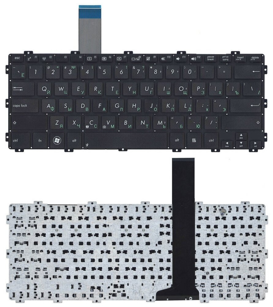 Клавиатура для ноутбука ASUS X301 X301A X301K черная