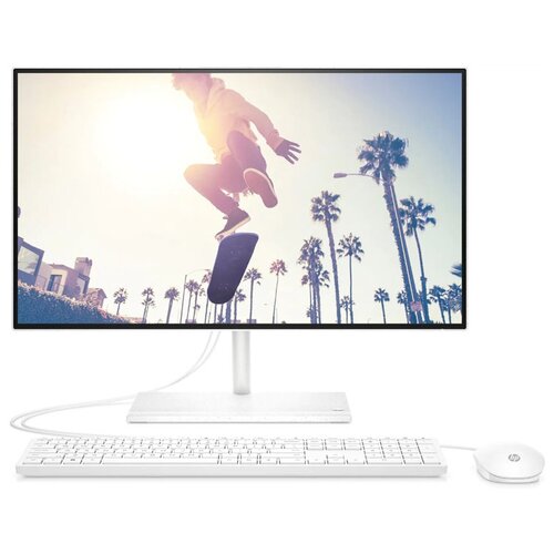 Моноблок HP 24-cb1009ny (6P139EA) White Core i5-1235U/8G/512G SSD/23.8