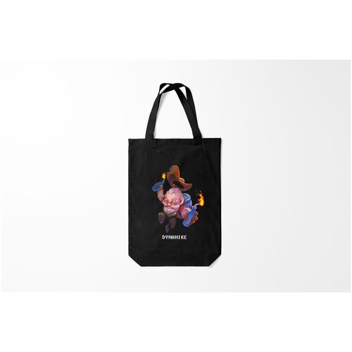 фото Сумка-шоппер / 31х42 см / геймерам / brawl stars dynamike burnettie