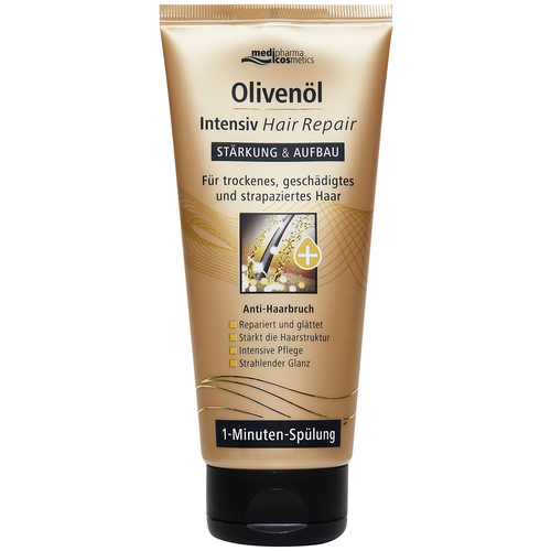 Medipharma cosmetics Olivenöl Intensiv ополаскиватель для восстановления волос, 200 мл
