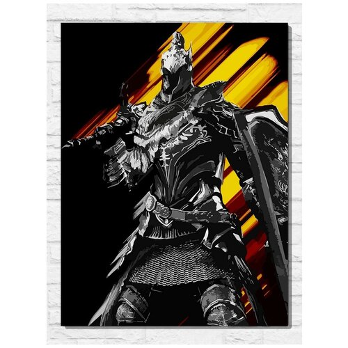 Картина по номерам на холсте игра Dark Souls - Prepare to Die - 11515 В 30x40 игра dark souls prepare to die edition для playstation 3