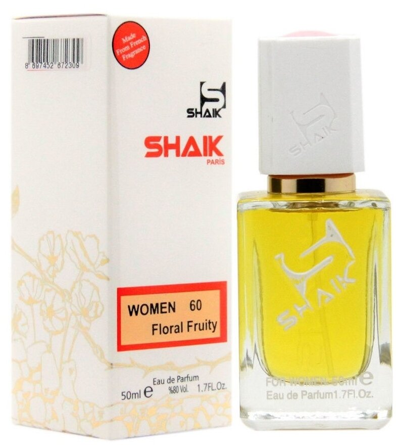 Shaik Женский Platinum W 60 Floral Fruity Парфюмированная вода (edp) 50мл