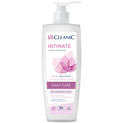 Cleanic Гель для интимной гигиены Intimate daily care, 200 мл