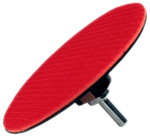 фото Тарелка опорная для УШМ М14/125 липучка + адаптер энкор жесткая