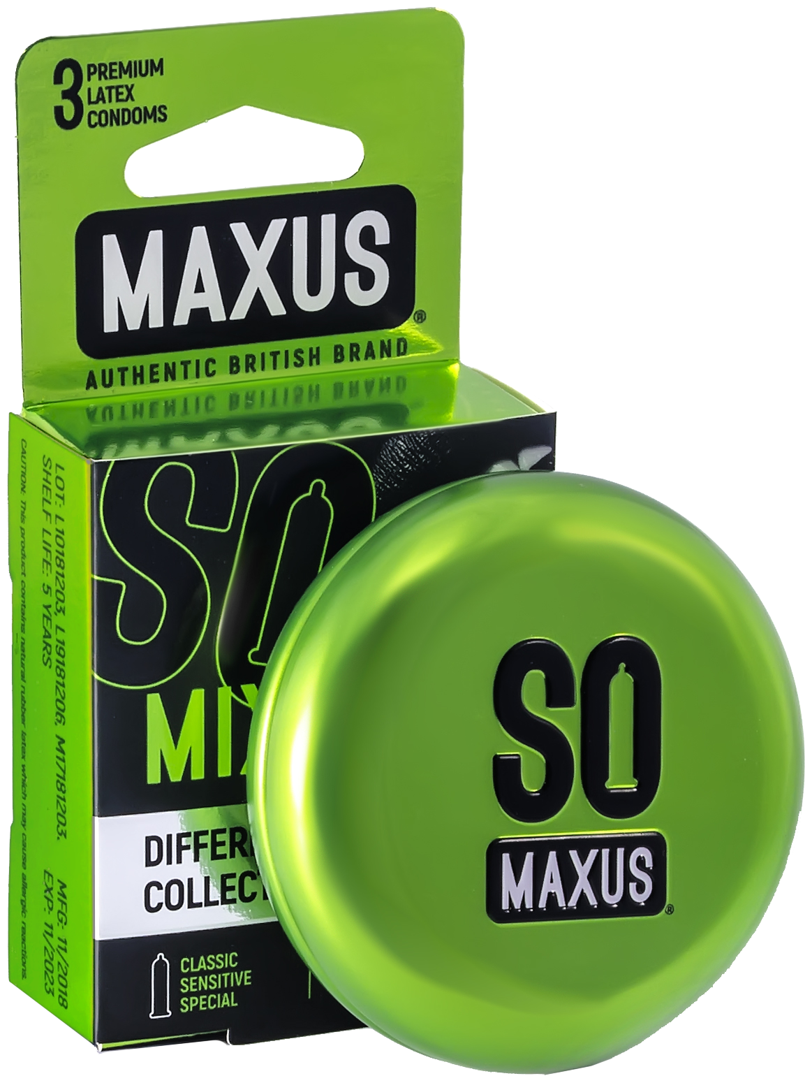 Презервативы Maxus Mixed