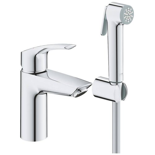 Смеситель с душевой лейкой Grohe 23124003, хром хром 1500 мм