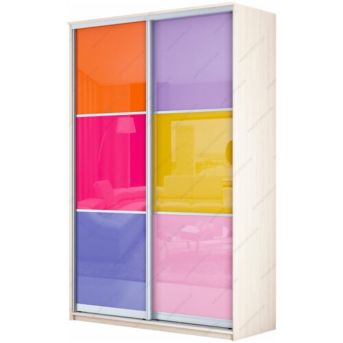 Шкаф-купе Фортуна корпус Оракал 2-х дв. 3Р А7