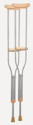 Изображение товара Костыли подмышечные B.well WR-311 M ORTHO, для роста 160-180 см, с двойной регулировкой