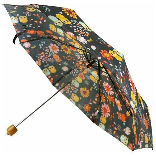 Мини-зонт Домашняя мода, механика, 3 сложения, купол 94 см.