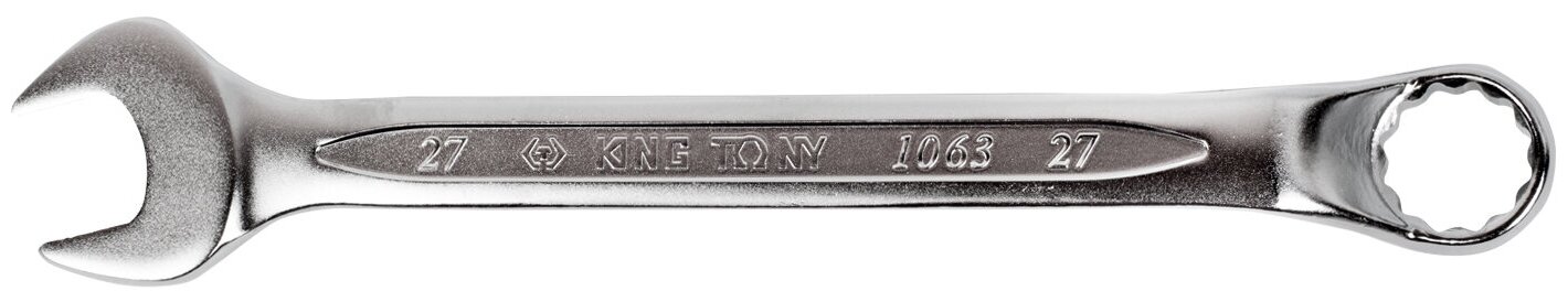 Ключ комбинированный 27 мм, 45° KING TONY 1063-27