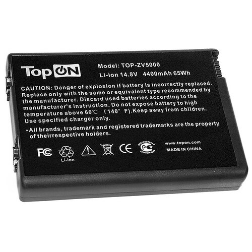 фото Аккумуляторная батарея topon для ноутбука hp hstnn-q08c 14.8v (4400mah)