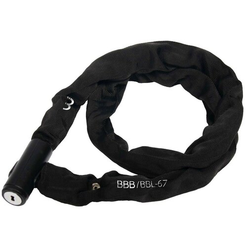 фото Замок велосипедный bbb quickchain 4,5x1000mm (цвет: black)