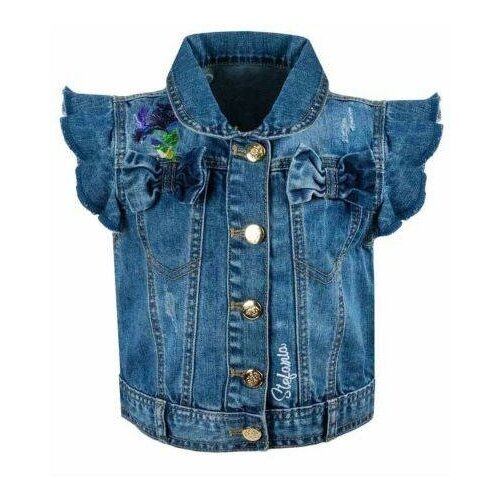 фото Жилет stefania, голубой, 104