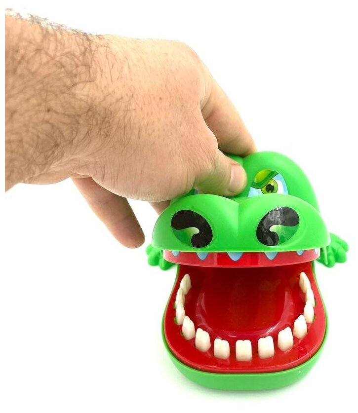 Развивающая детская игрушка : Крокодил Дантист.