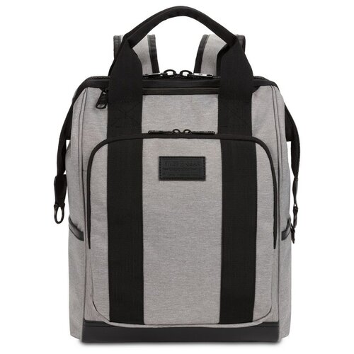 фото Swissgear рюкзак swissgear 16,5"doctor bags, серый/черный, полиэстер 900d/пвх, 29 x 17 x 41 см, 20 л
