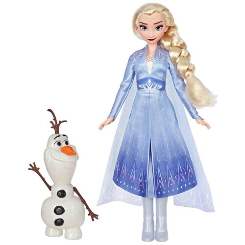 фарфоровая кукла в прибалтийском наряде эльза 25 см Кукла Эльза 28 см и Олаф Холодное Сердце 2 Frozen II
