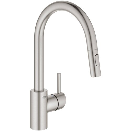 Смеситель для кухни (мойки) Grohe Concetto 31483DC2 хром смеситель для кухни мойки grohe concetto 32659dc1 нержавеющая сталь