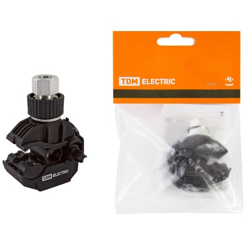 Арматура для монтажа СИП TDM Зажим герметичный ответвительный прокалывающий згоп 16-9515-10 P6 P616 рознич упак TDM SQ0412-1001 389₽