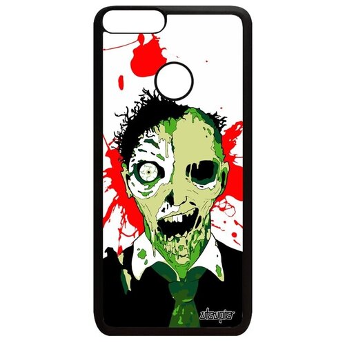 фото Противоударный чехол на телефон // huawei p smart 2018 // "зомби" хэллоуин оживший, utaupia, цветной