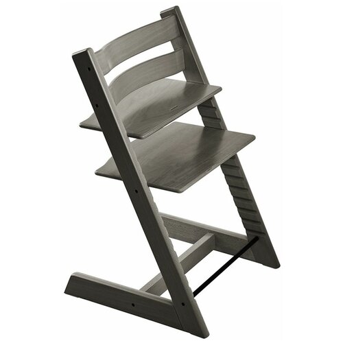 Стульчик Stokke (Стокке) Tripp Trapp Hazy Grey 100126 стульчик stokke стокке steps сидение black ножки oak black 349705