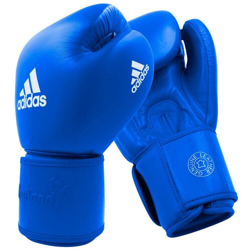 adiTP200 Перчатки боксерские Muay Thai Gloves 200 сине-белые - Adidas - Синий - 16 oz