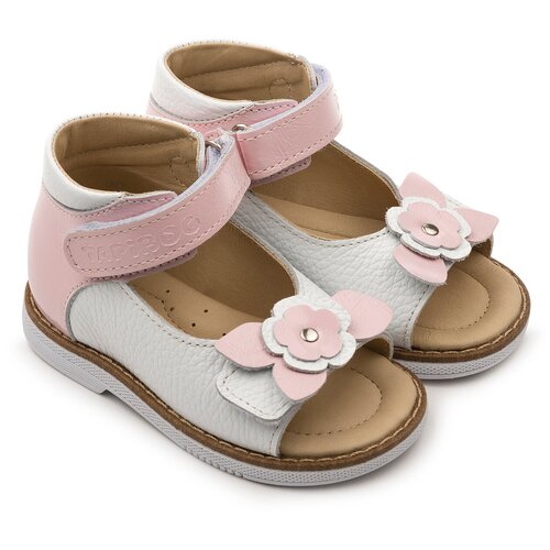 Сандалии Tapiboo, размер 21, розовый, белый сандалии tapiboo размер 21 розовый