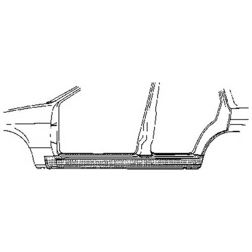 Порог Кузова Лев Ford: Escort/Orion 80-85 4дв VAN WEZEL арт. 1844103