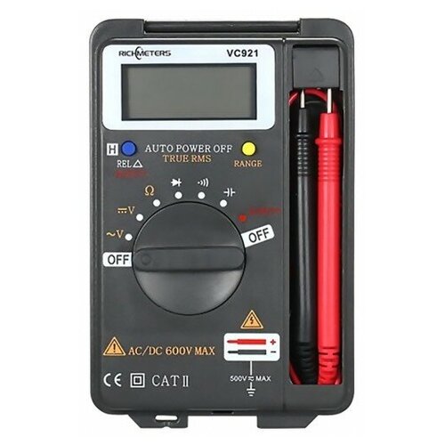 RichMeters VC921 Цифровой мультиметр цифровой тахометр richmeters rm8235