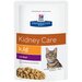 Корм HILLS Hill's Prescription Diet k/d Feline Renal Health Лечение заболеваний почек, урологического синдрома, Говядина 12шт.*85г