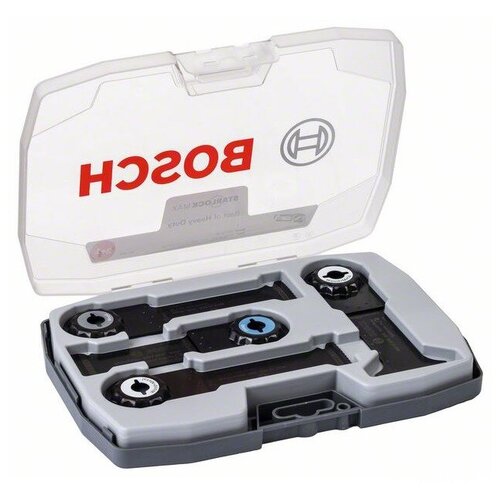 фото Набор 4 пильных полотна bosch starlock max set best of heavy duty (арт. 2608664132)