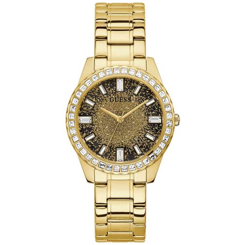 фото Наручные часы guess guess glitter burst gw0405l2, золотой, черный