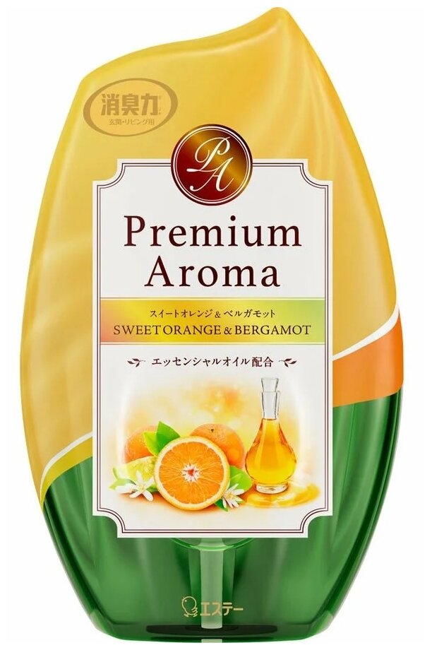 Shoshu-Riki дезодорант-ароматизатор Premium Aroma апельсин и бергамот 400 мл