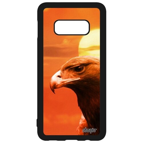 фото Красивый чехол для смартфона // samsung galaxy s10e // "орел" кондор ястреб, utaupia, серый
