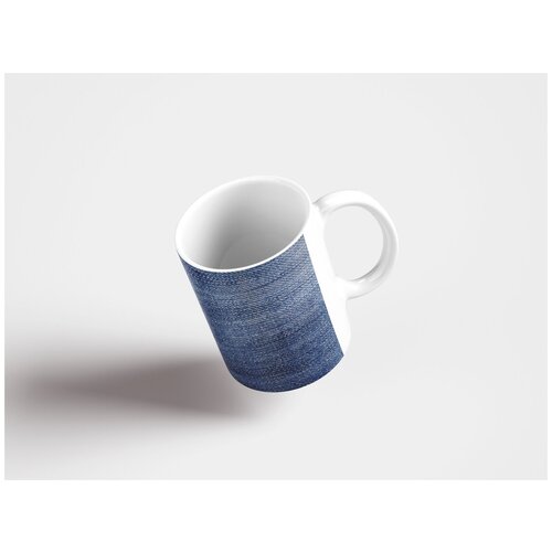 фото Кружка "джинсы, ткань, джинсовая ткань" 320 мл lotsprints