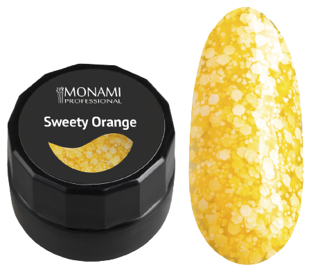 Monami Гель-лак Sweety, 5 г, orange