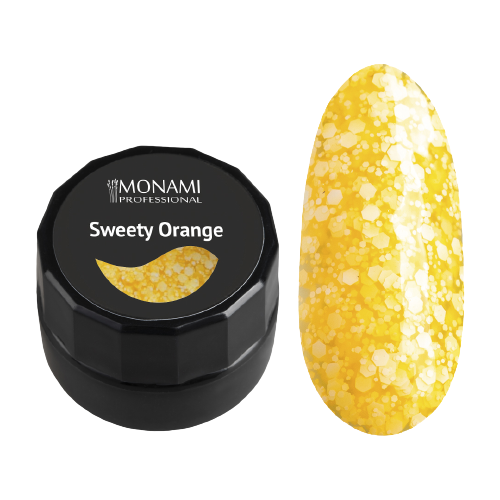 Monami Гель-лак Sweety, 5 г, orange