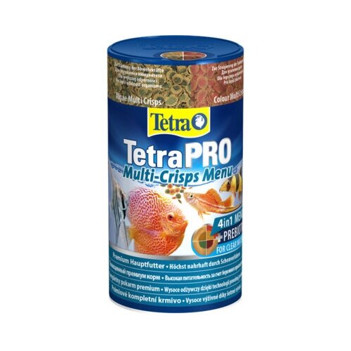 Tetra (корма) Корм для всех видов рыб 4 вида чипсов TetraPRO Menu 197077 0,064 кг 36373 (2 шт) чипсы oishi sweet