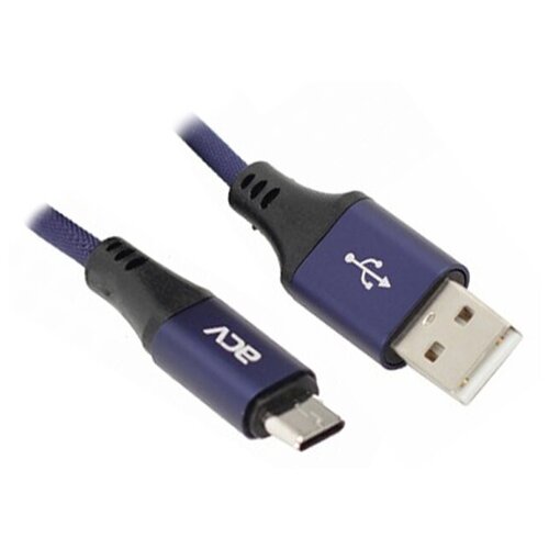 Аксессуар ACV USB20 - Type-C 24A 10m Blue USB-CD1BU 286₽