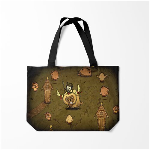фото Сумка-шоппер / 46х35 см / геймерам / dont starve starve. burnettie