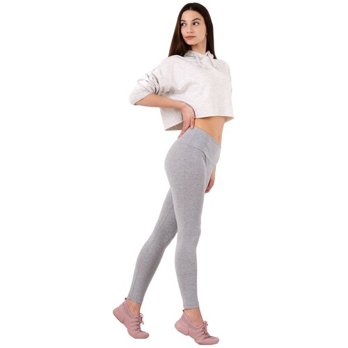 Легинсы  Hot Story, размер 52, серый